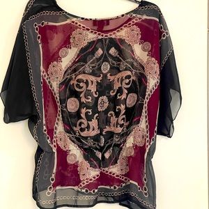AB STUDIO Rope Design Multi Colors: Black, Pink, Burgundy. Size XL